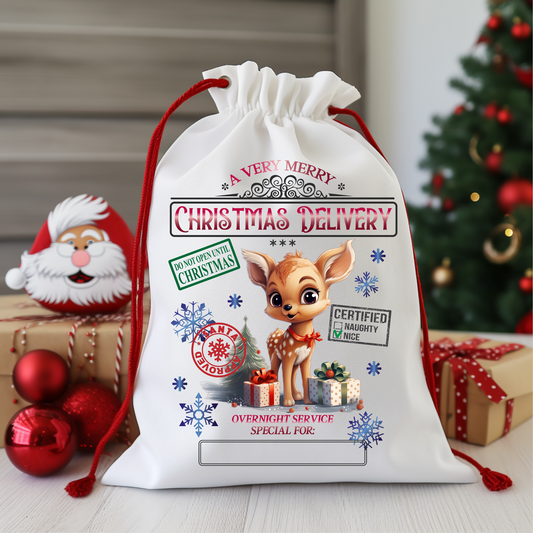 Santa Sack - Reindeer