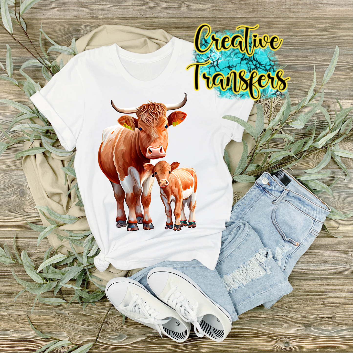 Mama & Baby Cow