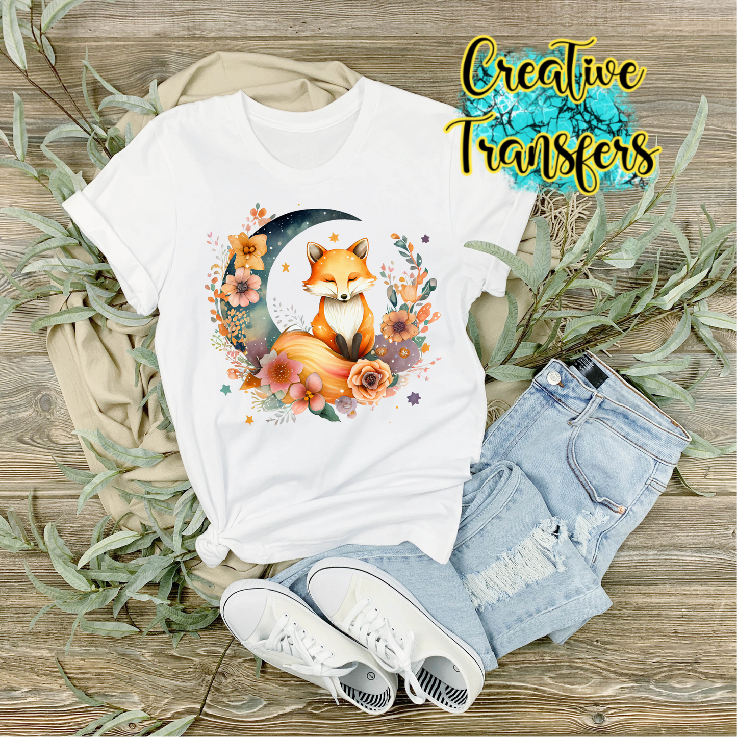 Fox On The Moon 004