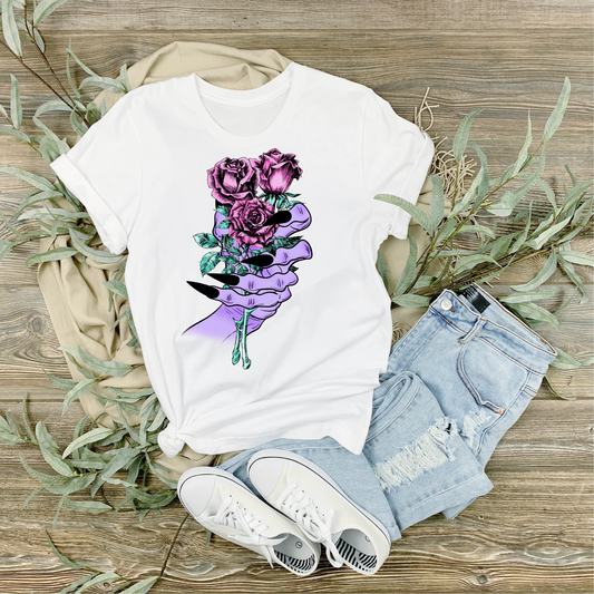 Skeleton Hand Roses