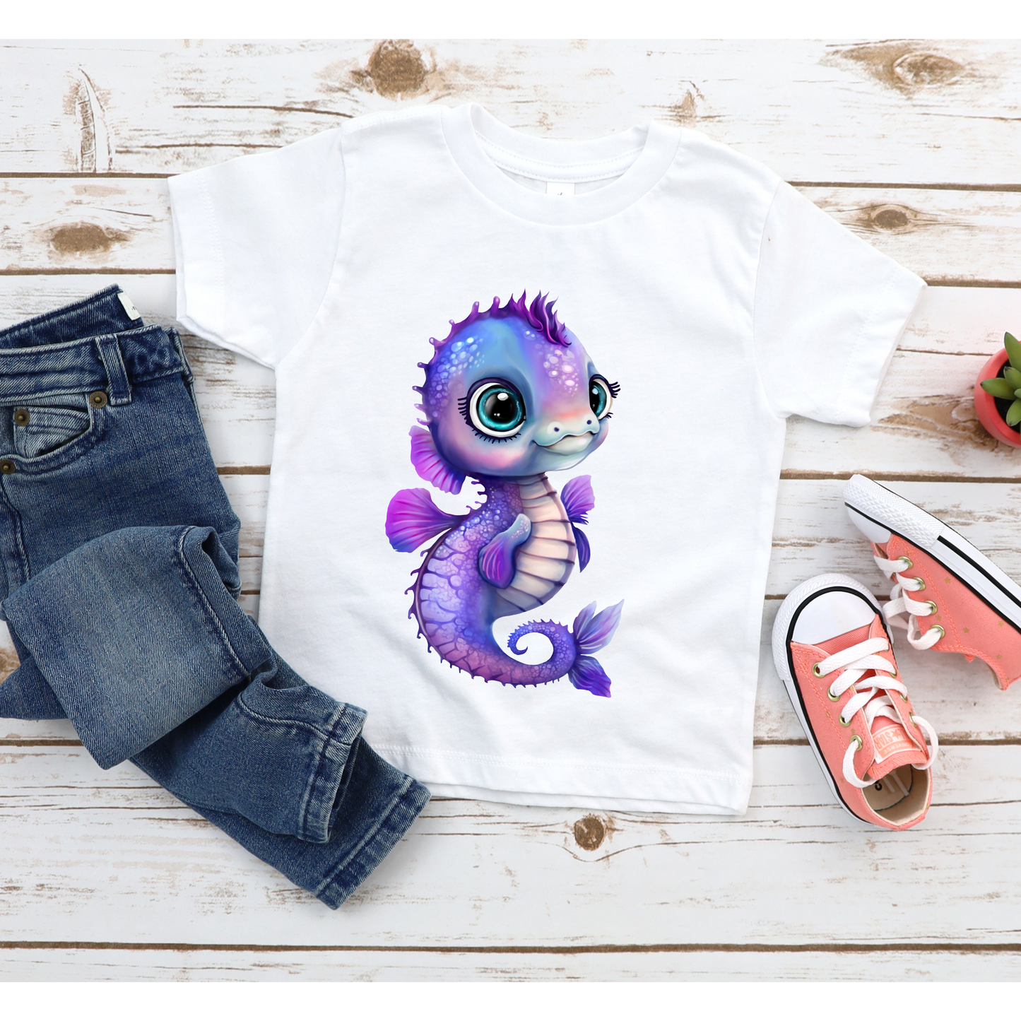 Baby Seahorse - Blue
