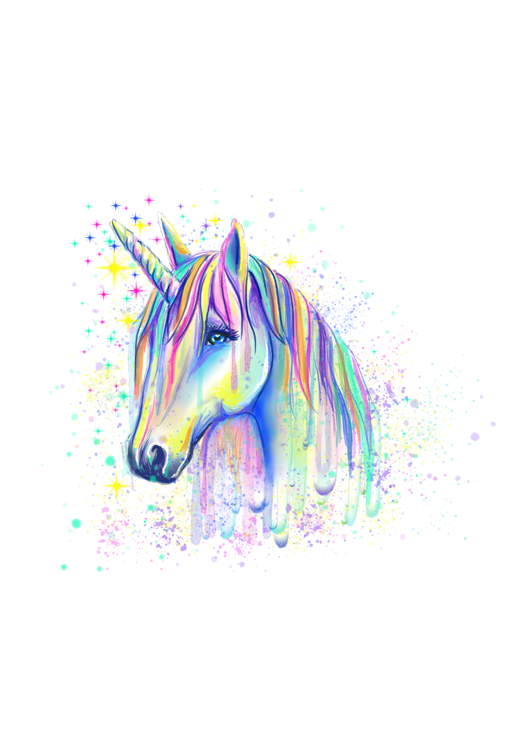 Watercolour Unicorn