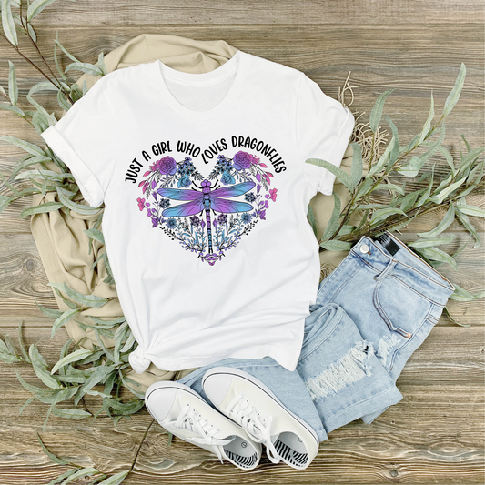 Just A Girl Who Loves Dragonflies