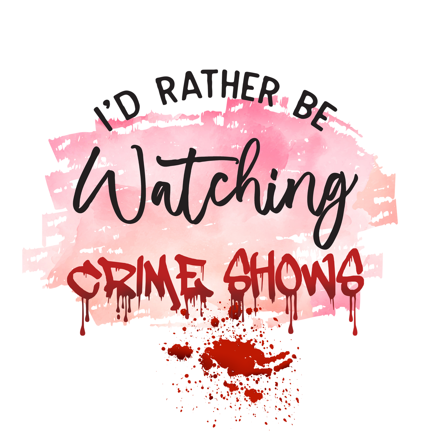 I’d rather be watching…
