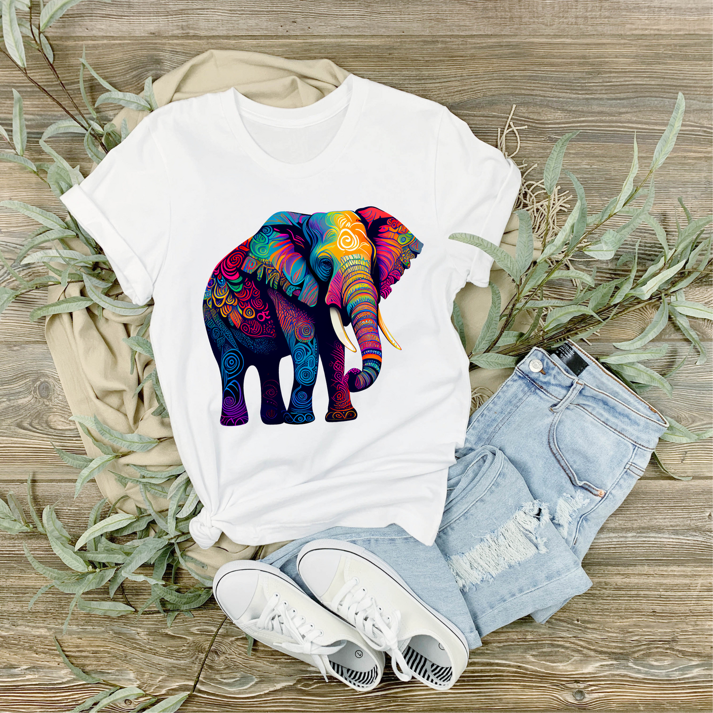 Mandala Elephant 002