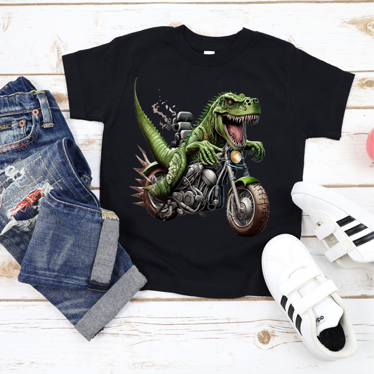 Dinosaur on Motorbike 002