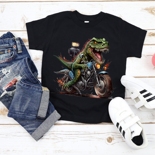 Dinosaur on Motorbike 003