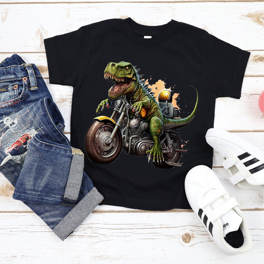Dinosaur on Motorbike 005