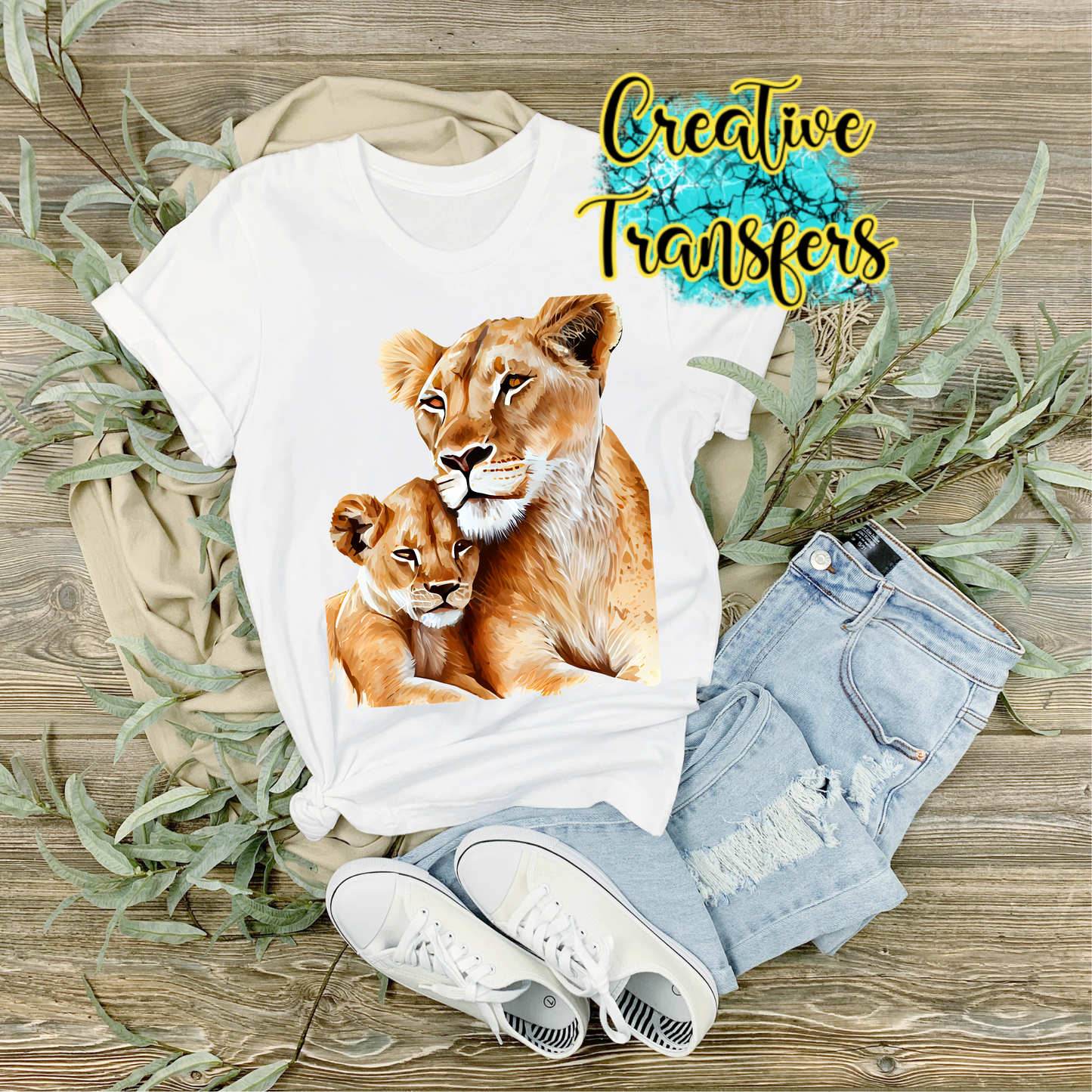 Mama & Baby Lion