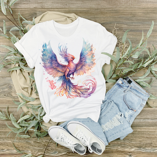 Watercolour Phoenix 002