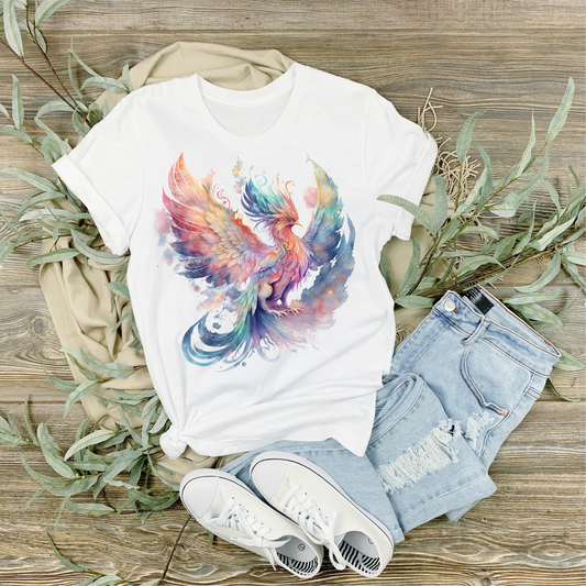 Watercolour Phoenix 001