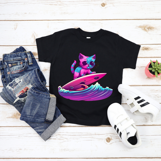 Surfing Cat 004