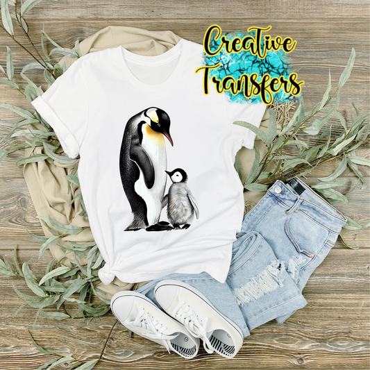 Mama & Baby Penguin