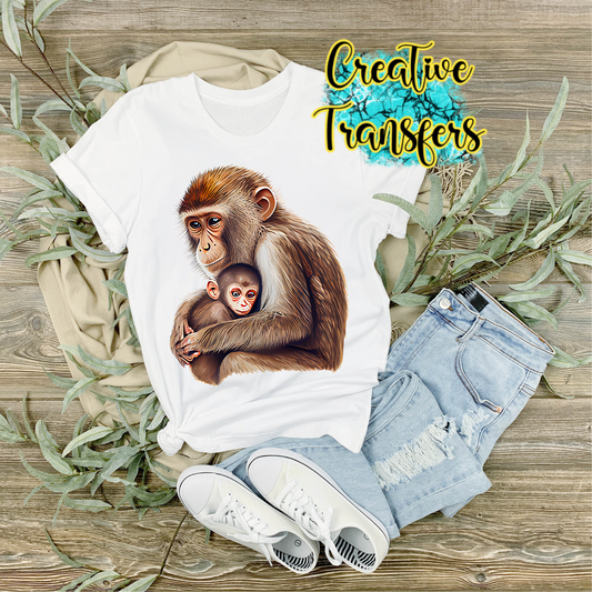 Mama & Baby Monkey