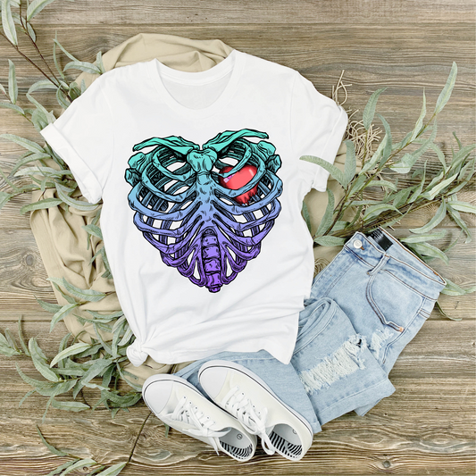 Skeleton Ribs Heart