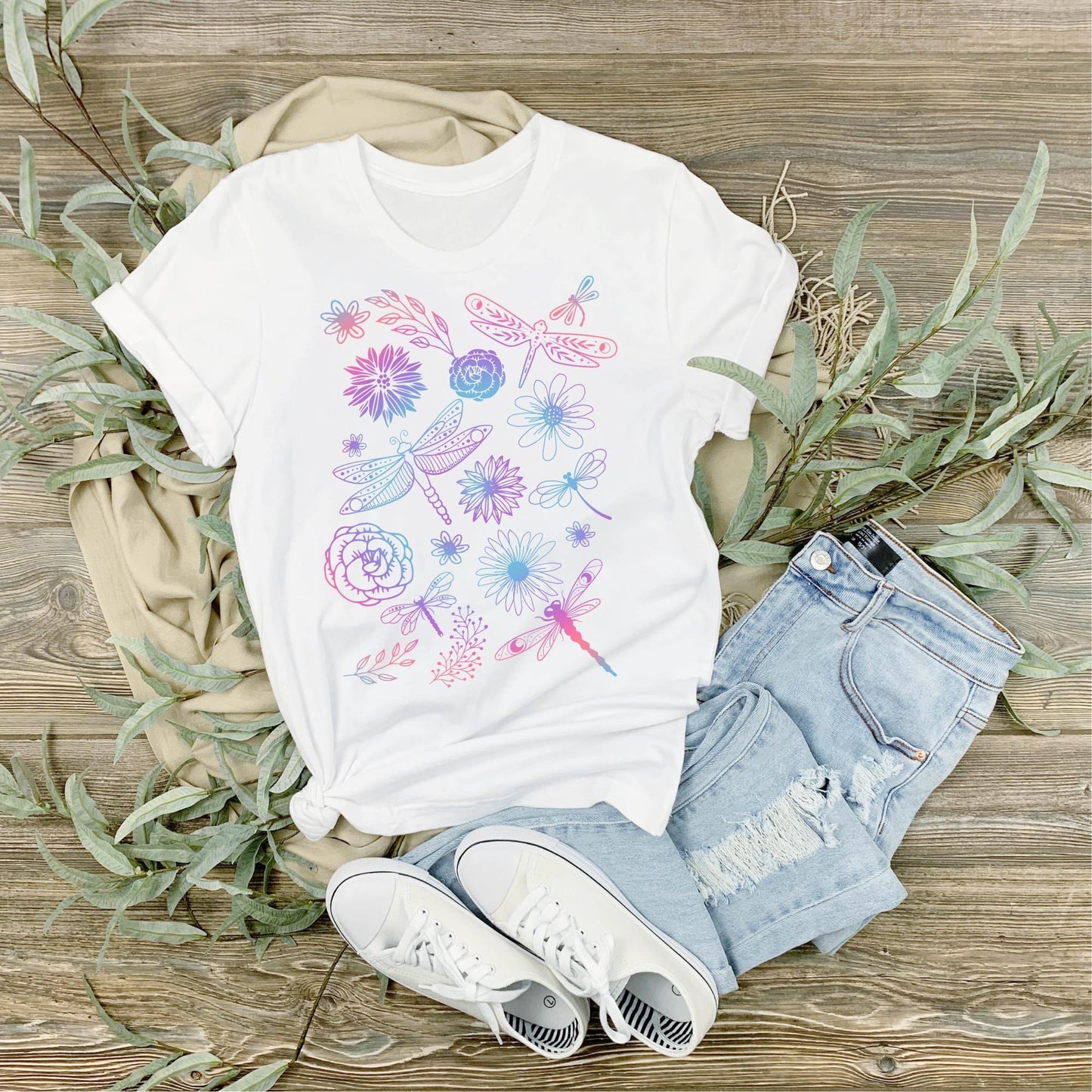 Dragonflies & Flowers