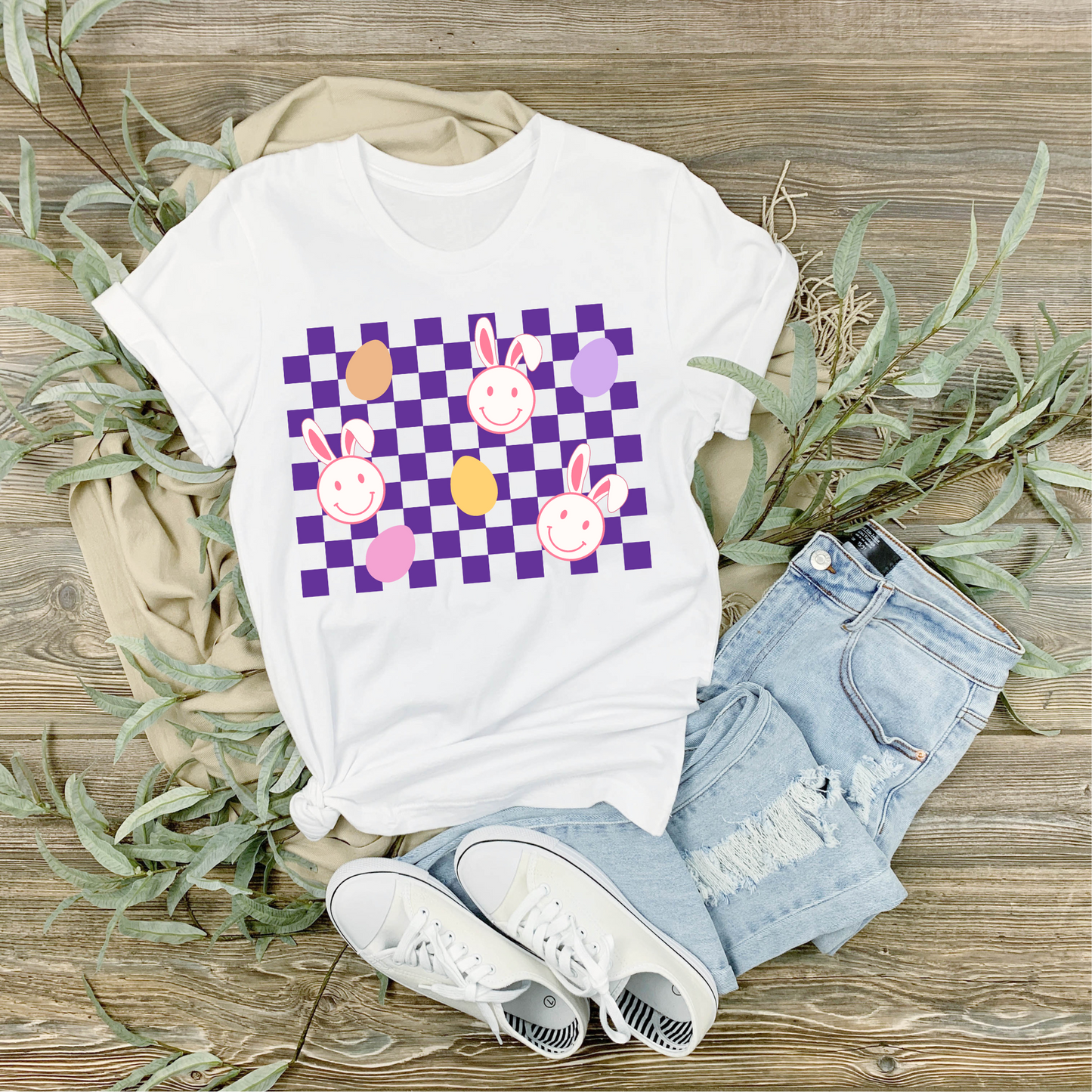 Checkerboard Bunnies
