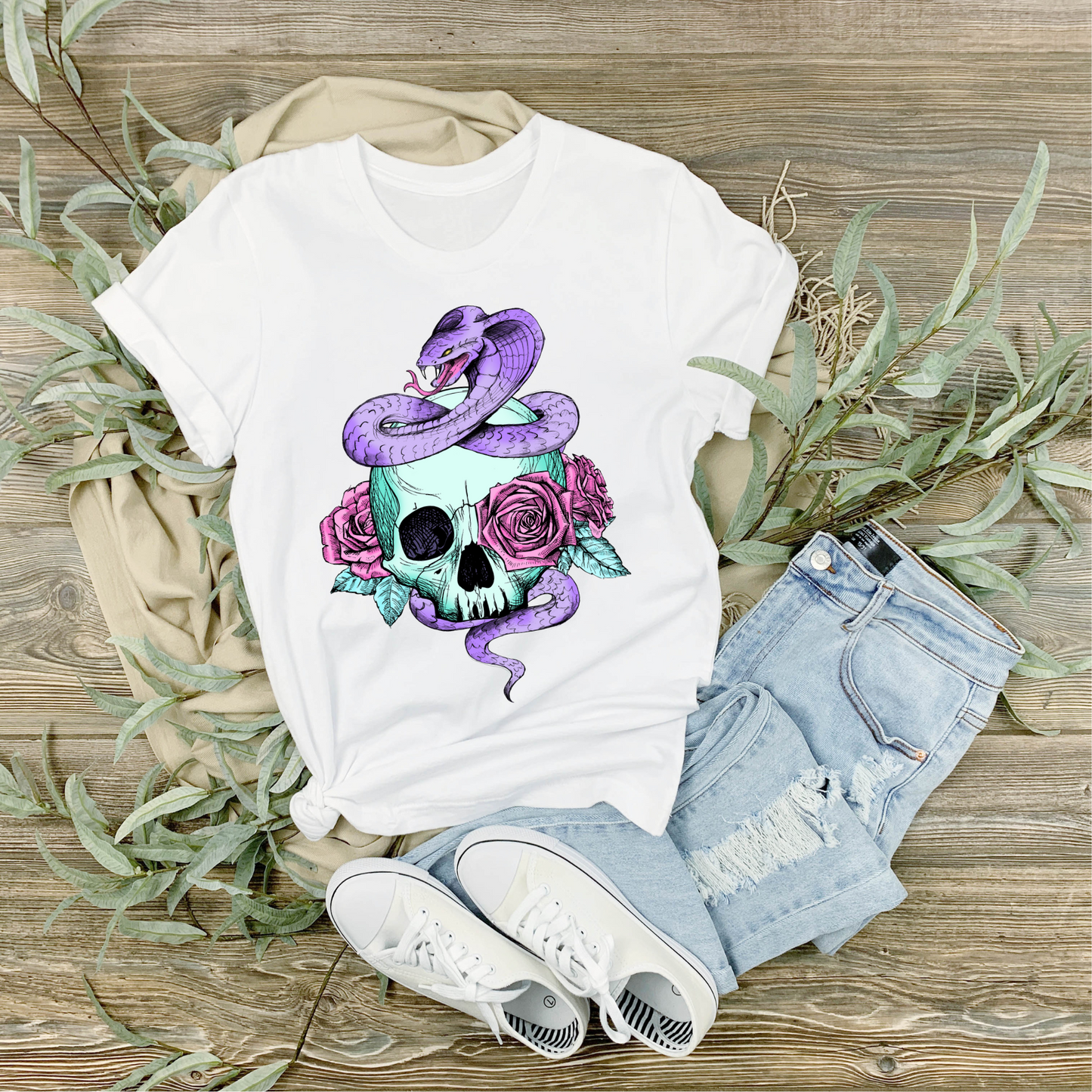 Snake & Skull